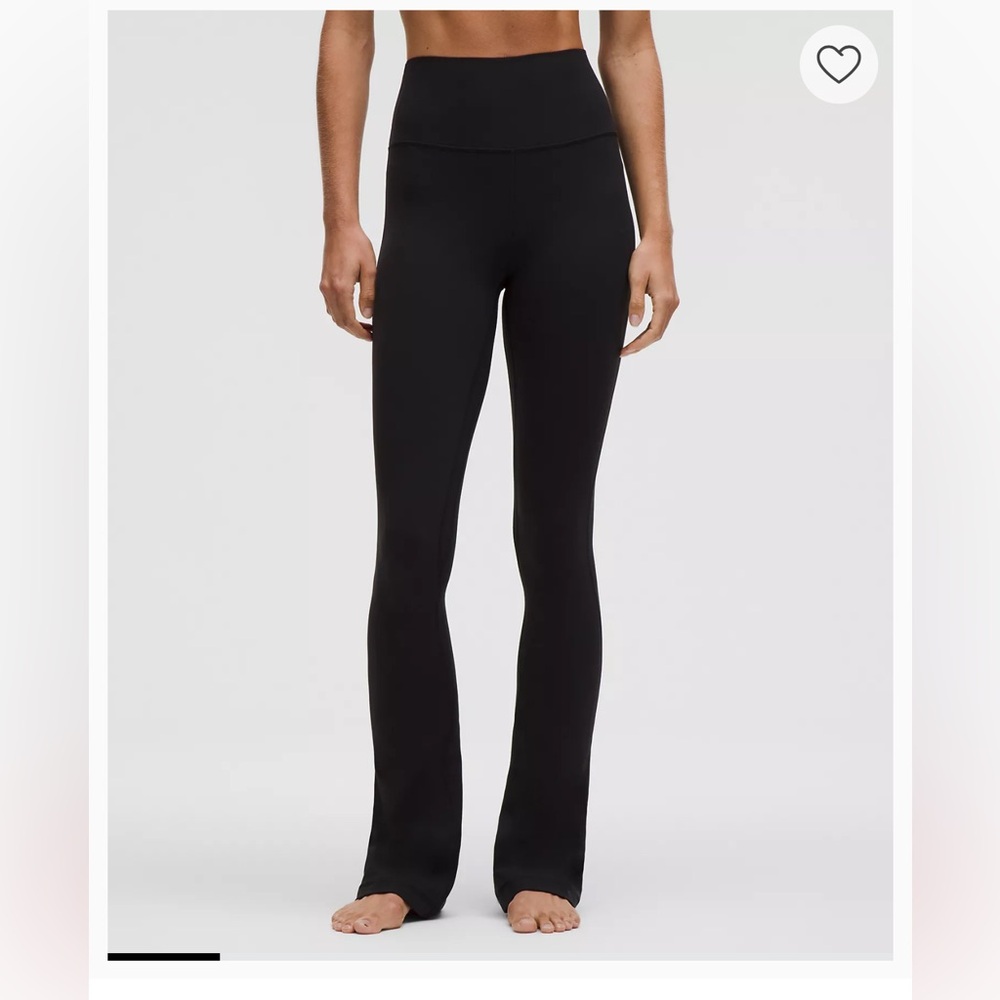 Lululemon Align Mini Flare High Waisted Regular Black
